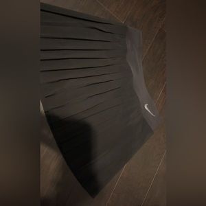 Black pleated Nike skirt